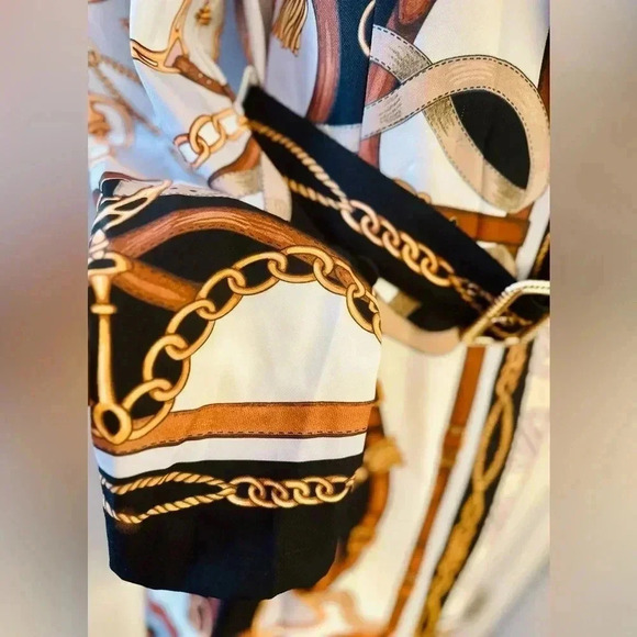 Women’s Printed Shirt Dress - Picture 7 of 11